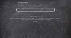 Desktop Screenshot of libertykids.com